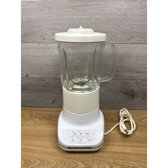 KitchenAid Classic White Blender 40 Oz Capacity Model KSB3WH4 TESTED - Picture 1 of 8
